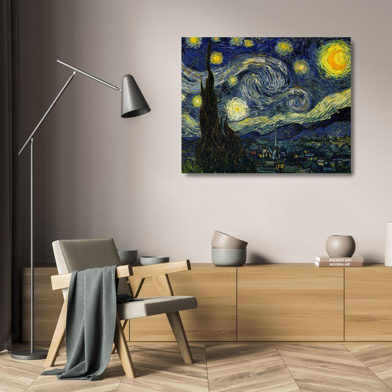 La nuit étoilée, H 19 po x l 24 po