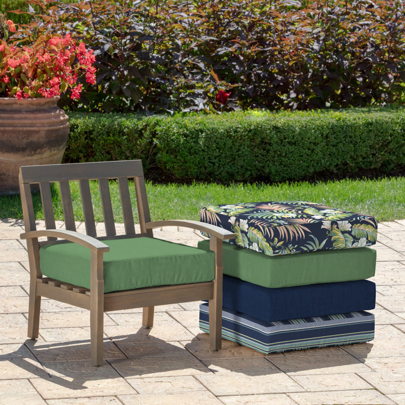 ARDEN Outdoor Seat Cushion, Green