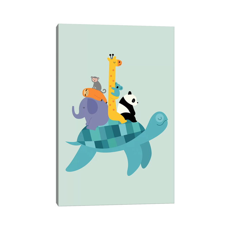 Travel Together by Andy Westface - Wrapped Canvas Print, 152.5 cm H x 101.5 cm W