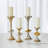 Gabriel Brass Candle Holder-Lg