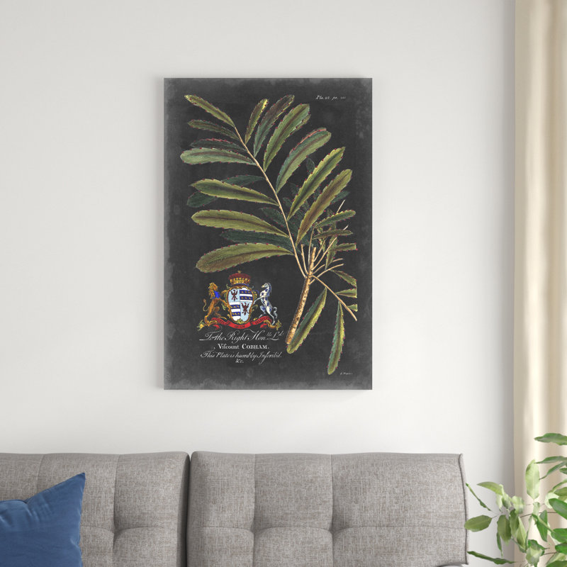 Dramatique royal botanique III, H 36 po x l 24 po x P 1,25 po