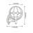 Kallistos 1-Light Outdoor Armed Sconce