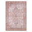 Tapis à motif floral lavable rose Kaldi-1908281485