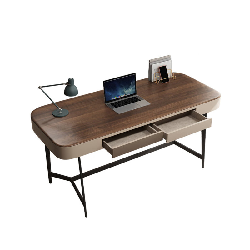 Bureau de style minimaliste, H 30,31 po x l 47,24 po x P 25,59 po