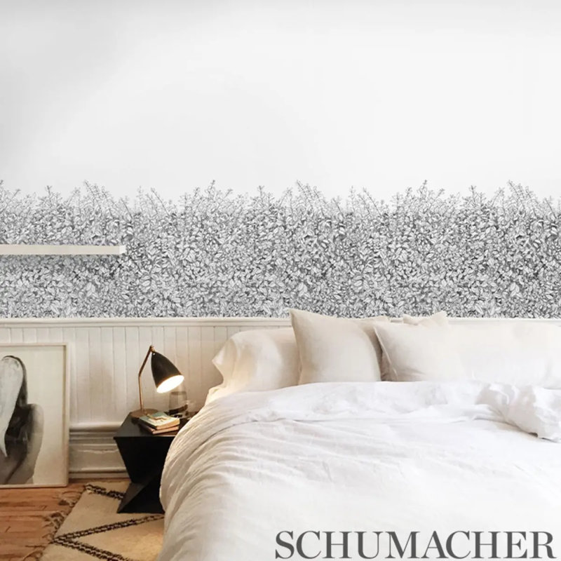 Greenery Galore Vinyl Panel Wallpaper