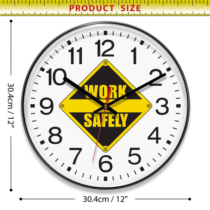 Horloge murale 12 po Infinity