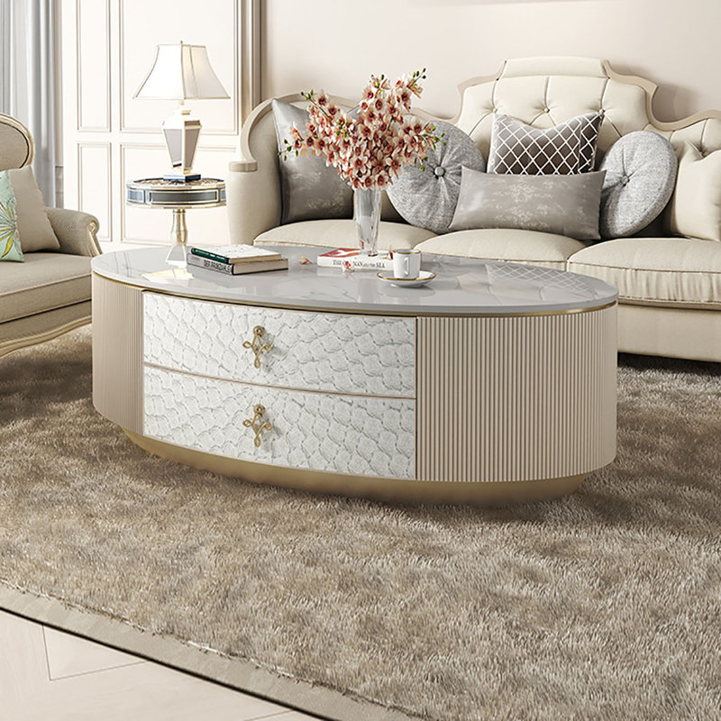 Table basse robuste avec rangement