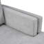 Méridienne moderne de 53,5 po avec accoudoirs double couche-611318002