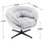 Fauteuil d'appoint pivotant rembourré-1996868927