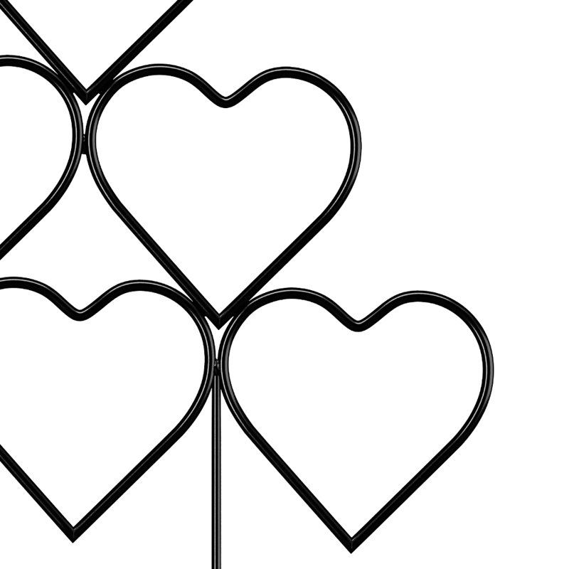 38cm H x 29cm W Metal Trellis