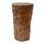 Portable Rustic End Tables, MGO Tree Stump Accent Table for Home