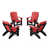 Rouge cardinal / Noir est en rupture de stock