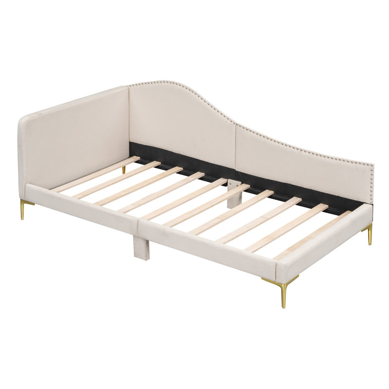 Davona Corner Daybed, Twin, Beige