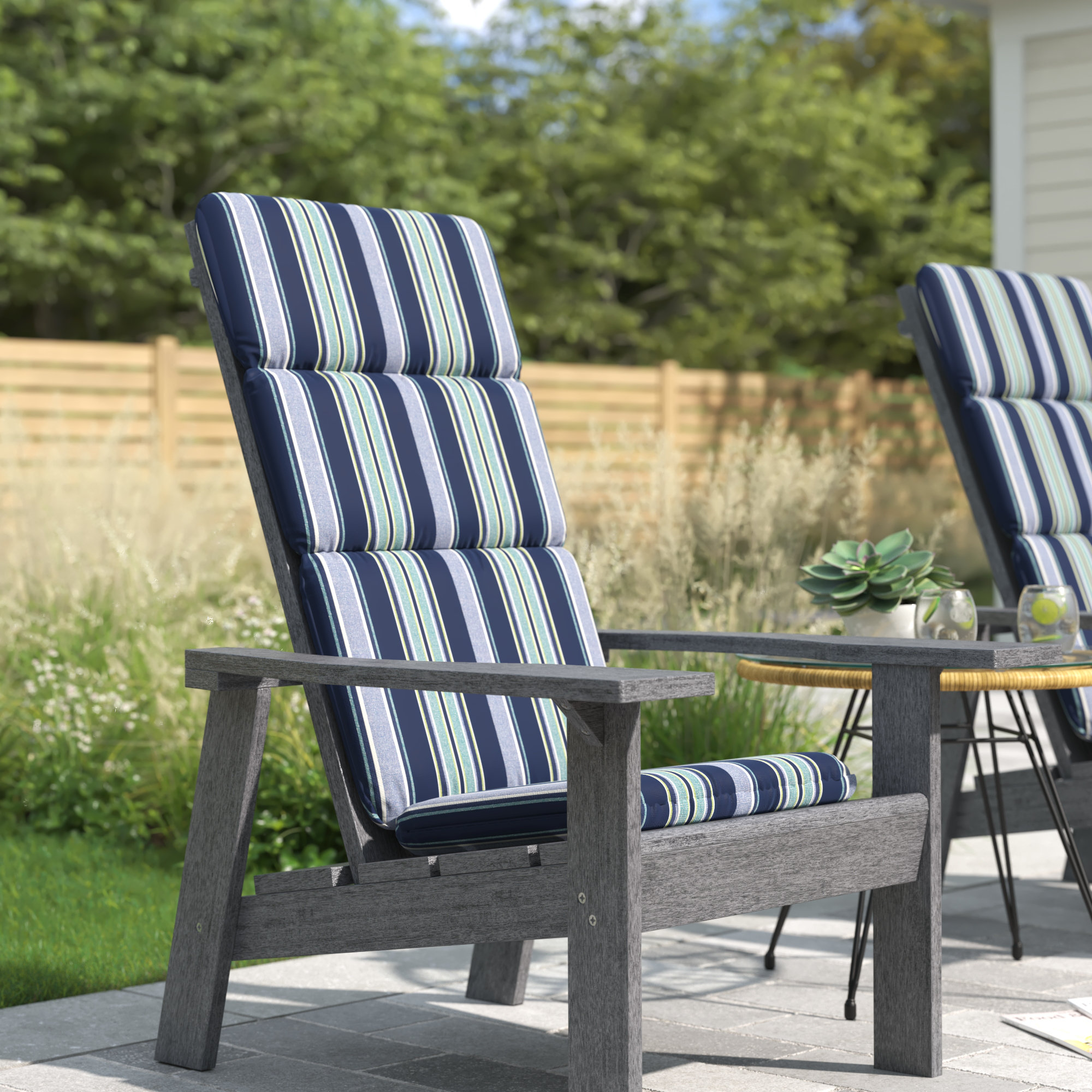 Outdoor Adirondack Seat Back Cushion