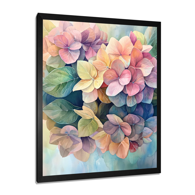 Gilbert - salon d'art mural floral, Reproduction encadrée d'une seule photo, Noir, noir, noir, noir, H 20 po x l 12 po