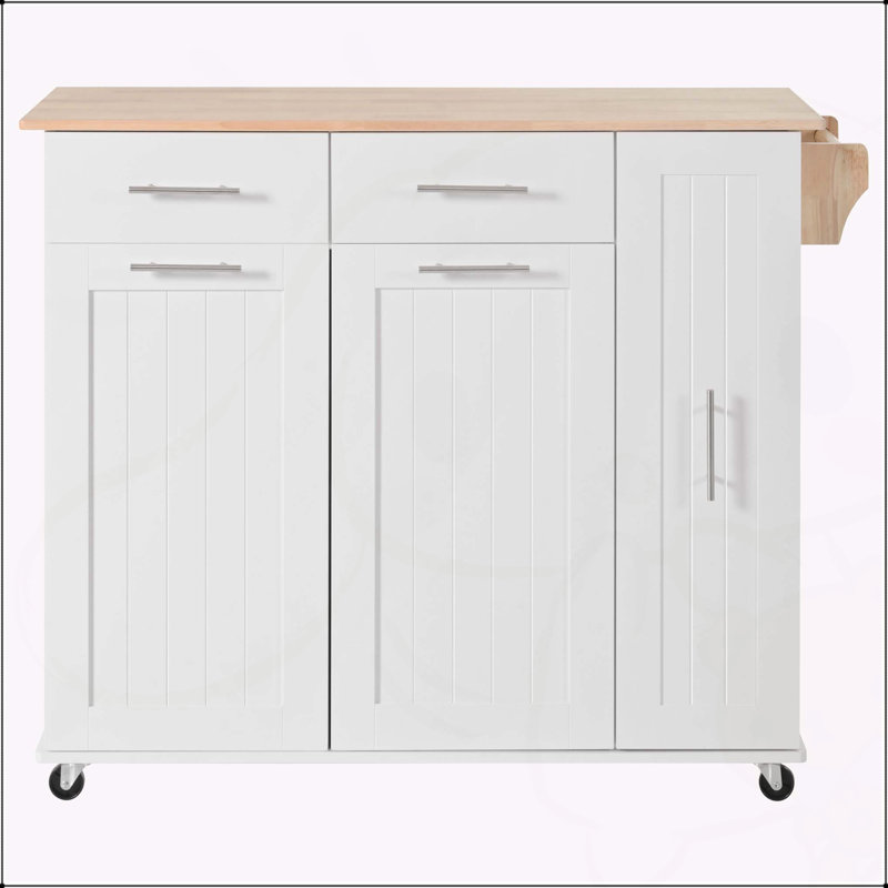 Îlot de cuisine polyvalent avec plusieurs options de rangement et fabrication durable