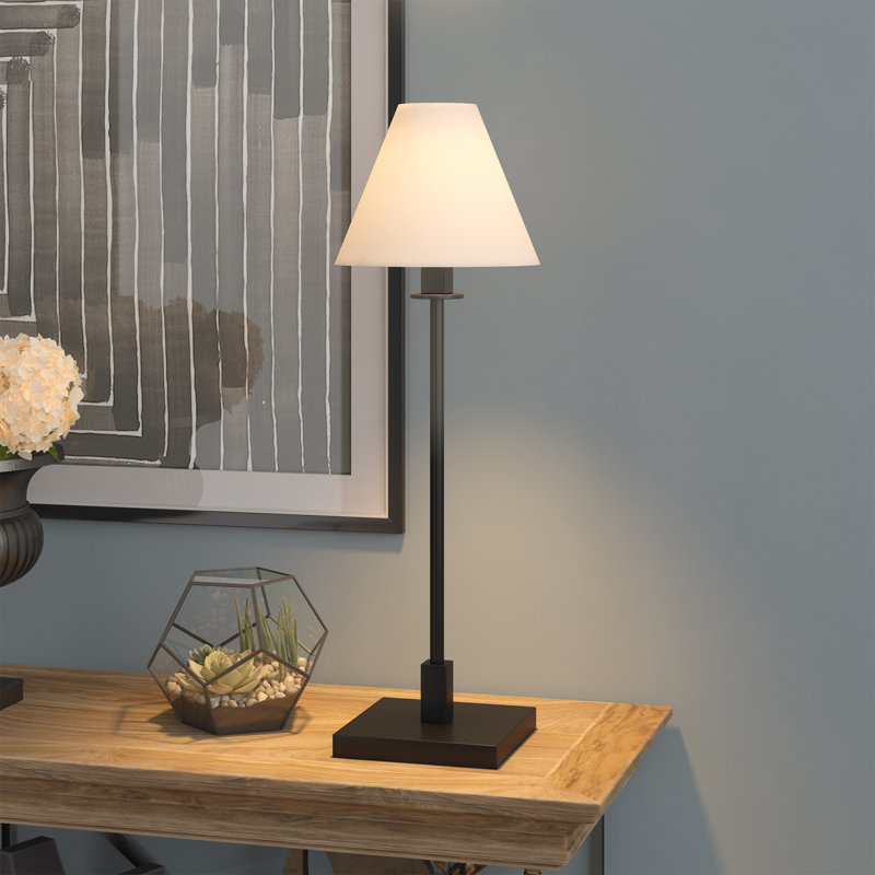 Rosline Metal Buffet Lamp, Blackened Bronze