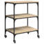 Engineered Wood Bar Cart