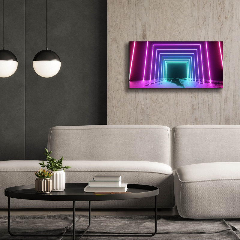 " Cyberpunk Future ", 20" H x 40" W x 1.5" D