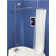 The Gooseneck Enclosure Shower Set with 1.75 GPM & 57" x 31" Extended Version Shower Riser and Shower Head