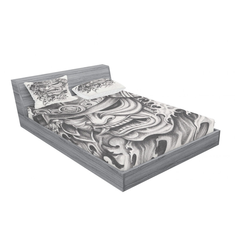 Microfiber Sheet Set, Full/Double Sheet Set with Fitted Sheet