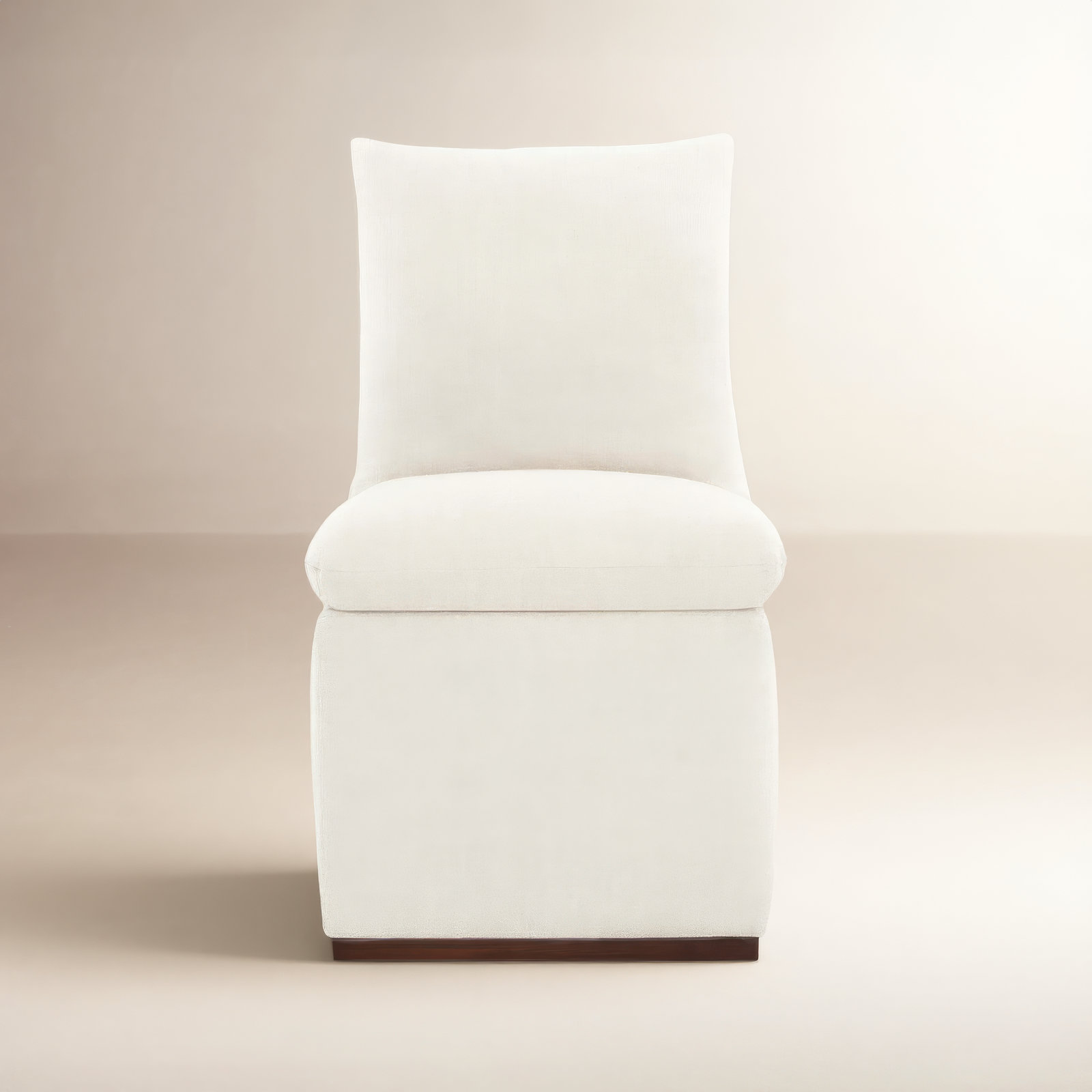 Bobbi Cotton Side Chair, Flannigan Cotton Performance Weave