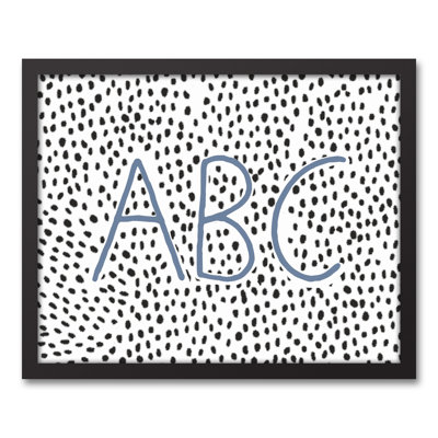 Art encadré ABC