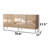 71'' Mirrored Modern Console Table