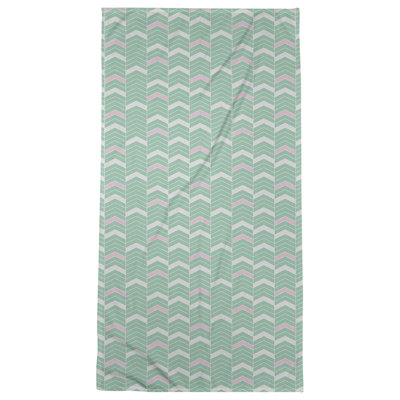 Serviette de plage lineed chevrons Stephenie