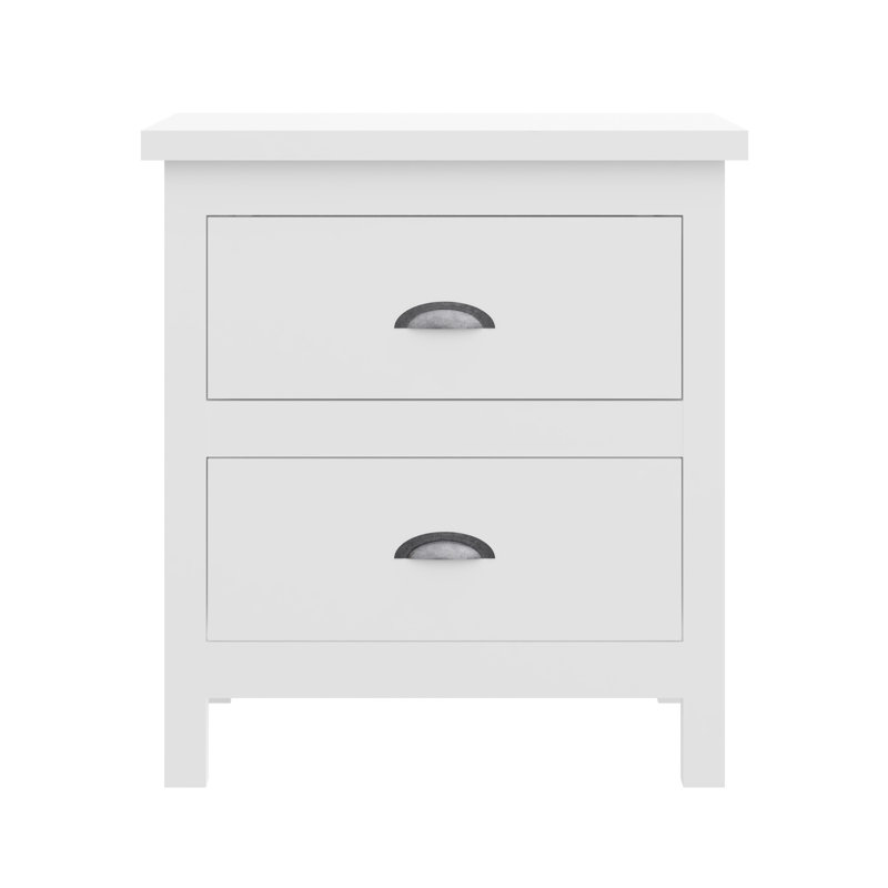 Table de chevet en bois massif, table de chevet, table de bout, bureau avec tiroirs pour le salon, la chambre à coucher
