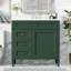 Armoire de rangement de salle de bain moderne avec 2 tiroirs et un tiroir basculant-498274030