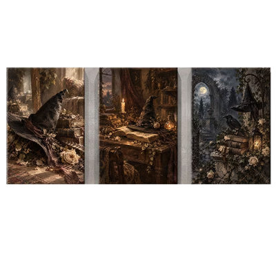 3 Piece Wrapped Canvas Wall Art