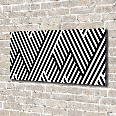 Geometric Background - Wrapped Canvas Print