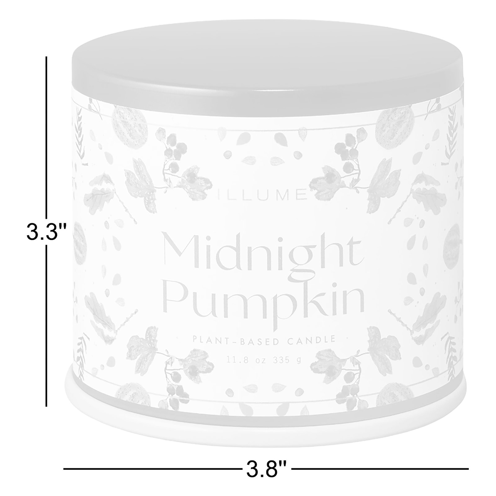 Midnight Pumpkin Scented Tin Candle