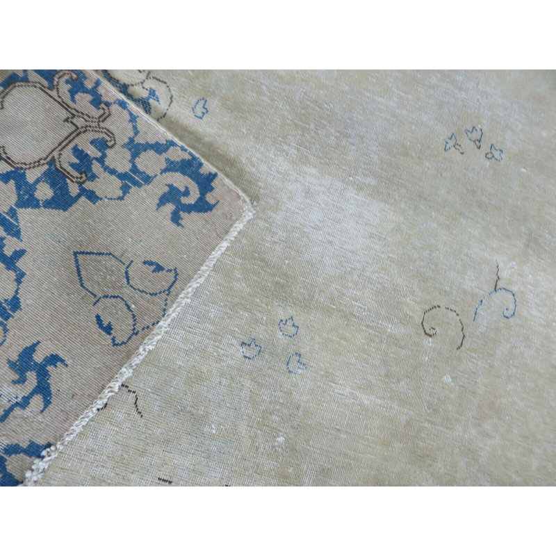 Hector One-of-a-Kind 8'2" X 12'7" Wool Area Rug in Light Gray