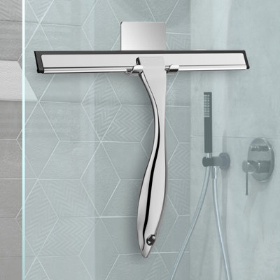 Adaley Stainless Steel Shower Squeegee Caddy