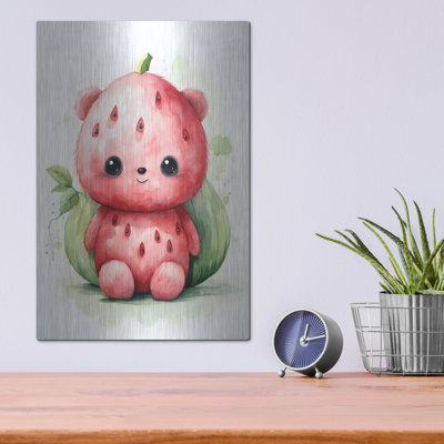 Winston Porter 'Cut Fruit Monster 1' by Momart Metal Wall Art