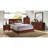 Transitional Cherry Bed For Timeless Elegance-1210519794