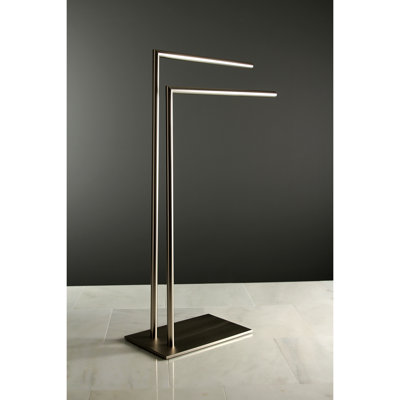 Kingston Brass Edenscape Freestanding Dual Towel Rack
