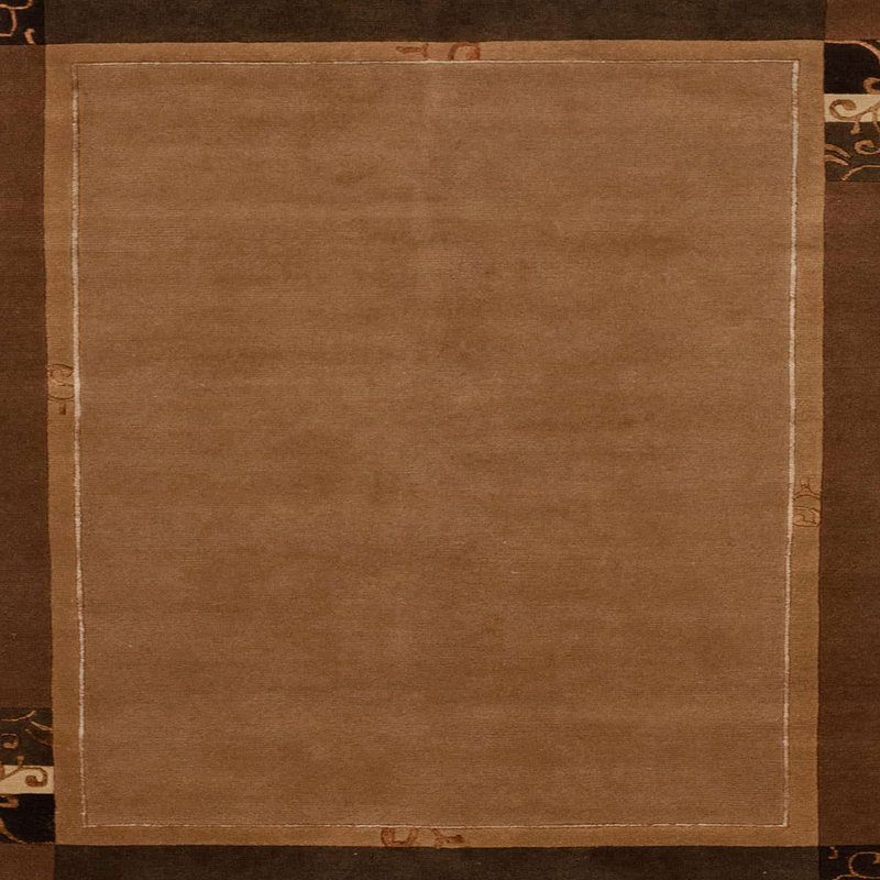 Abstract Indoor Rug, Square 8'