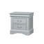 Table de chevet blanche, table de chevet simple-1647580179