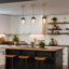 Hanshelmut 1-Light Single Shaded Kitchen Island Pendant(1-Set)-1548147554