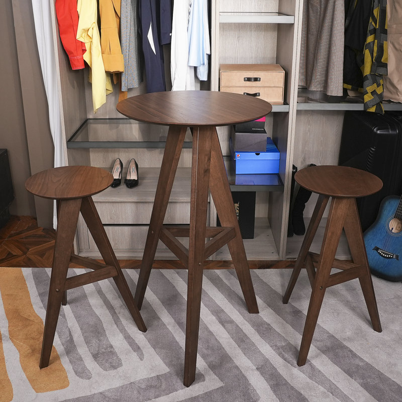 Bar Table And Stools Set