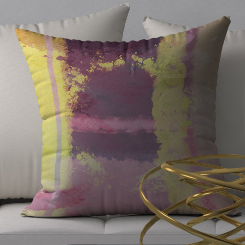  Housse et insert de coussin transparent Clear Enticing, 18" x 18"