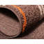 Tapis brun à motif abstrait Jachim-29440523