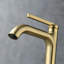 Robinet de lavabo vasque de 12,38 po de hauteur, robinet de meuble-lavabo avec tuyau d'alimentation en eau-93753089