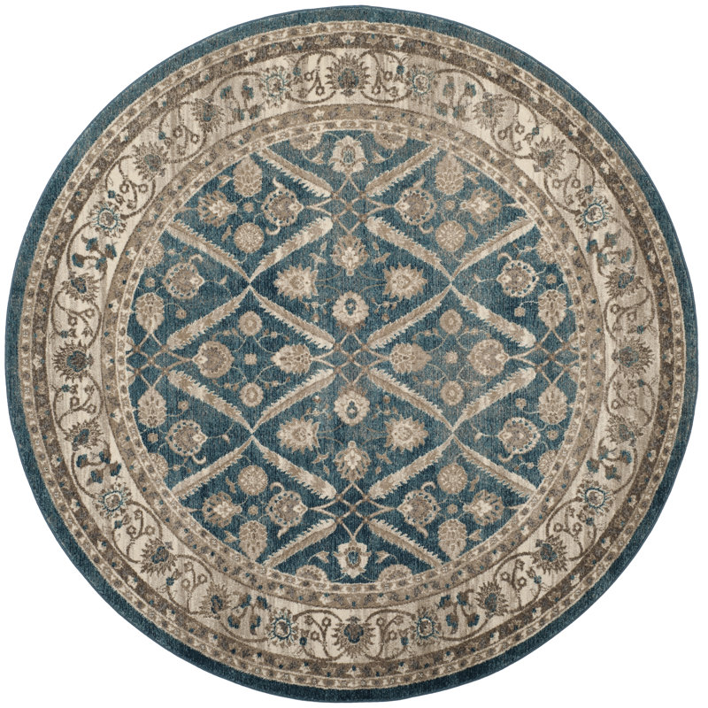 Tapis performance oriental Sofia Weigle, Rond 6 pi 7 po