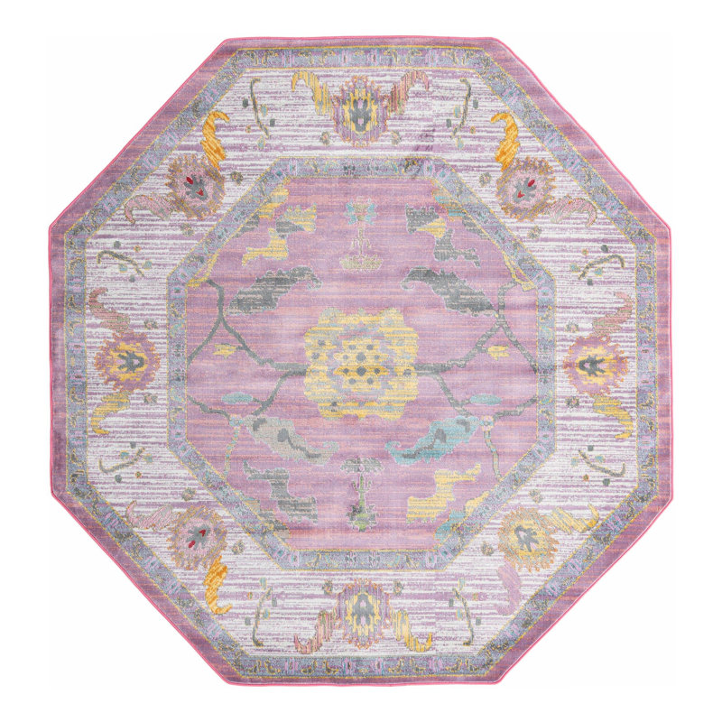 Haefner Oriental Indoor Rug, Octagon 8'2" x 8'2"