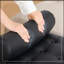 Fauteuil rembourré avec appui-tête et siège capitonné-1037436180