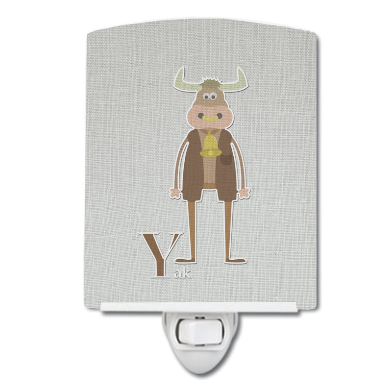 Veilleuse Alphabet Y pour Yak